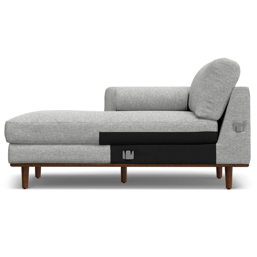 Morrison Upholstered Sectional Sofa with Feather-Filled Cushions – Multiple Colors