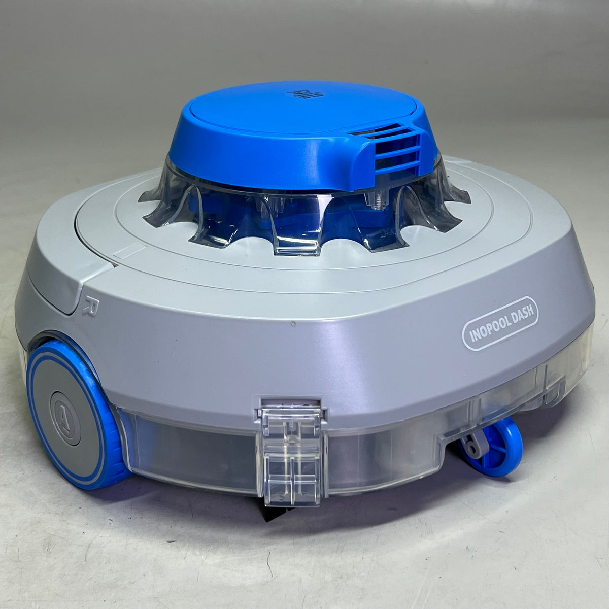 INOPOOL Rechargeable Cordless Robotic Cleaner 600 sq/ft, Grey & Blue DASH