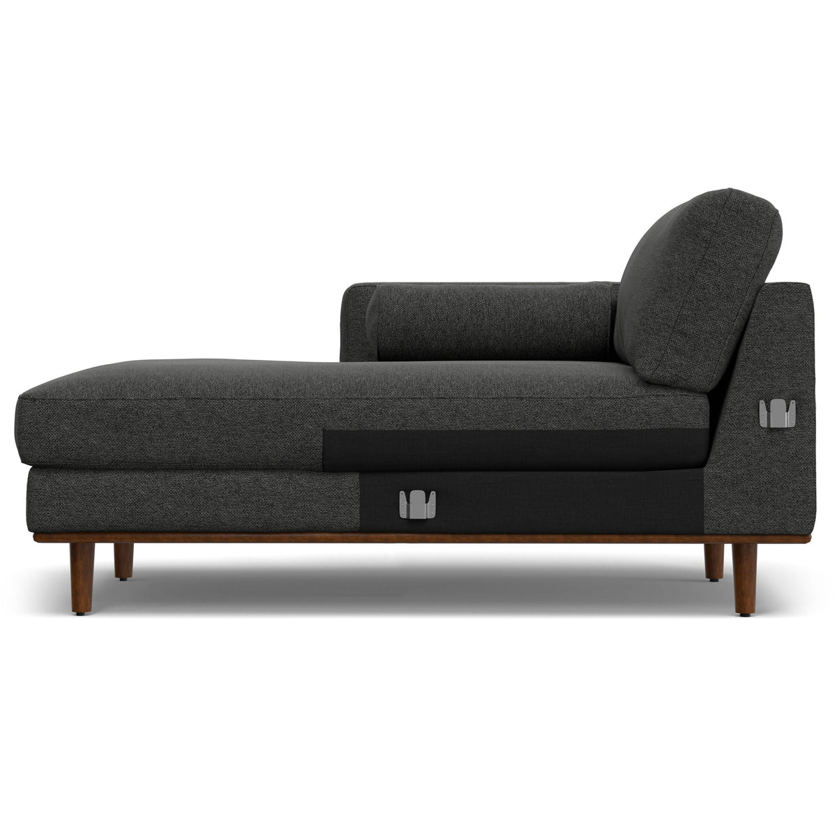 Morrison Upholstered Sectional Sofa with Feather-Filled Cushions – Multiple Colors