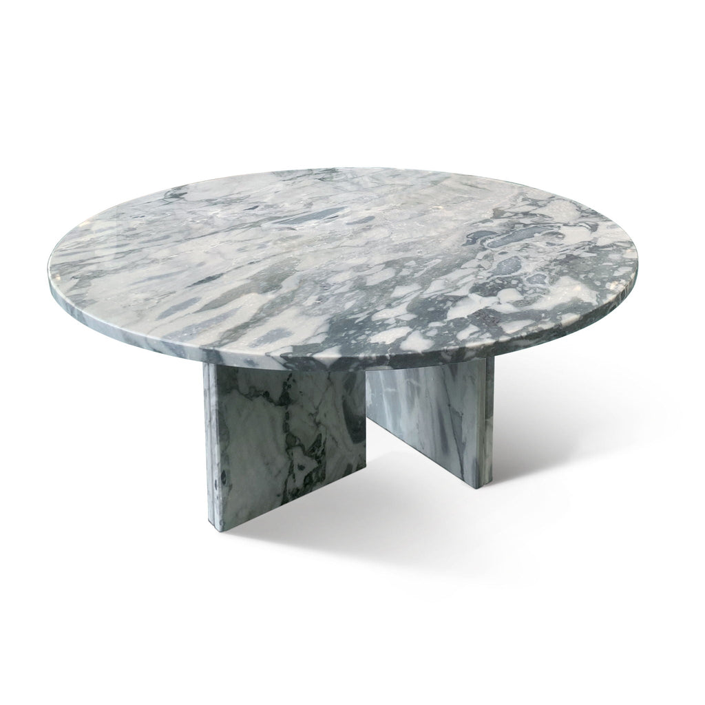 Luxury Coffee Table with Unique Veining - Natural Stone Design