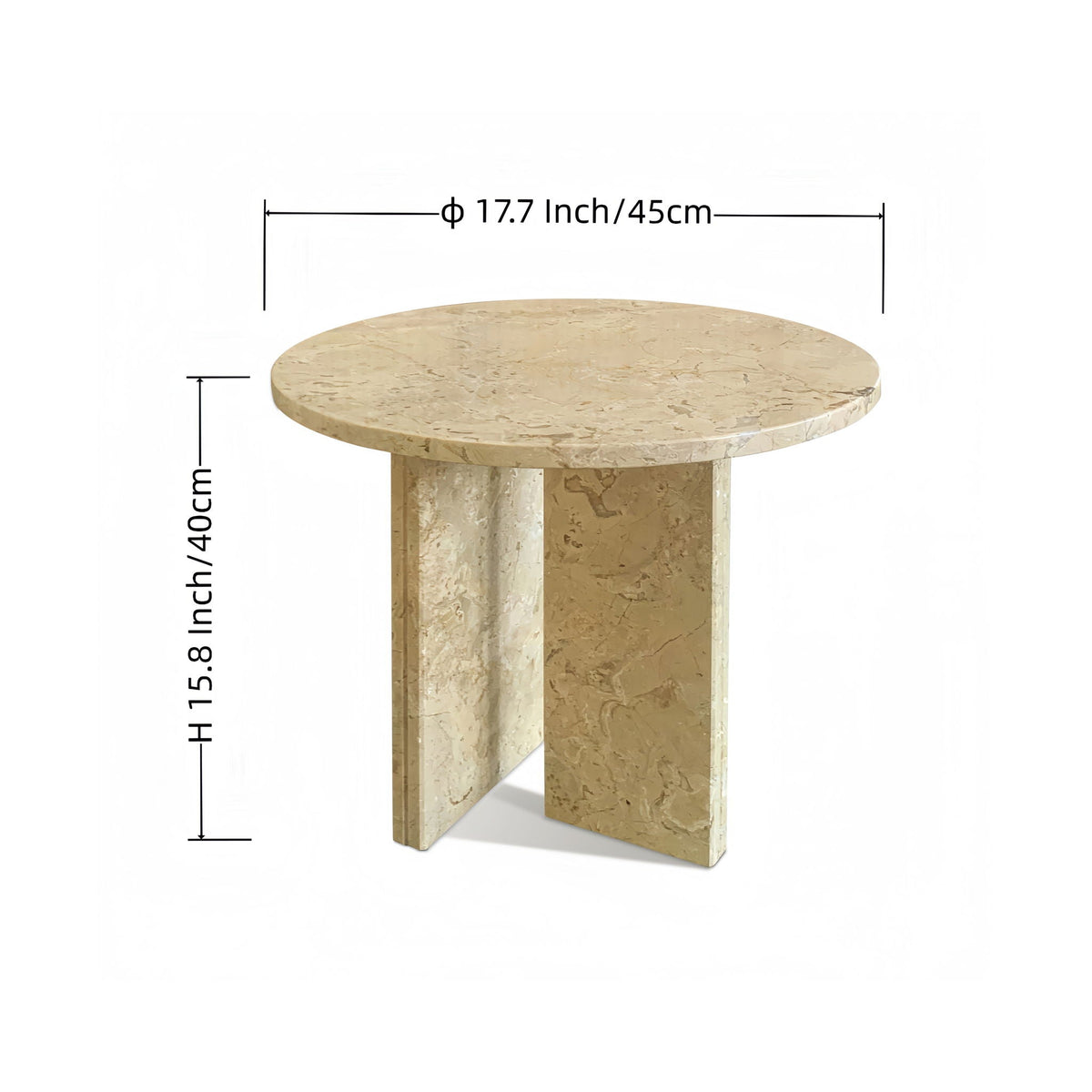 Luxury Coffee Table with Unique Veining - Natural Stone Design