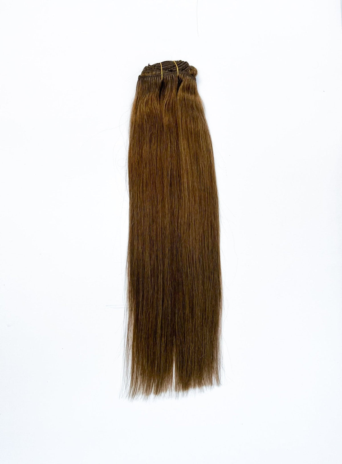 VIP ClipeX Clip-In Hair Extensions 100% Human Hair, Silky Straight 18 Inch (140g) Full Head Set