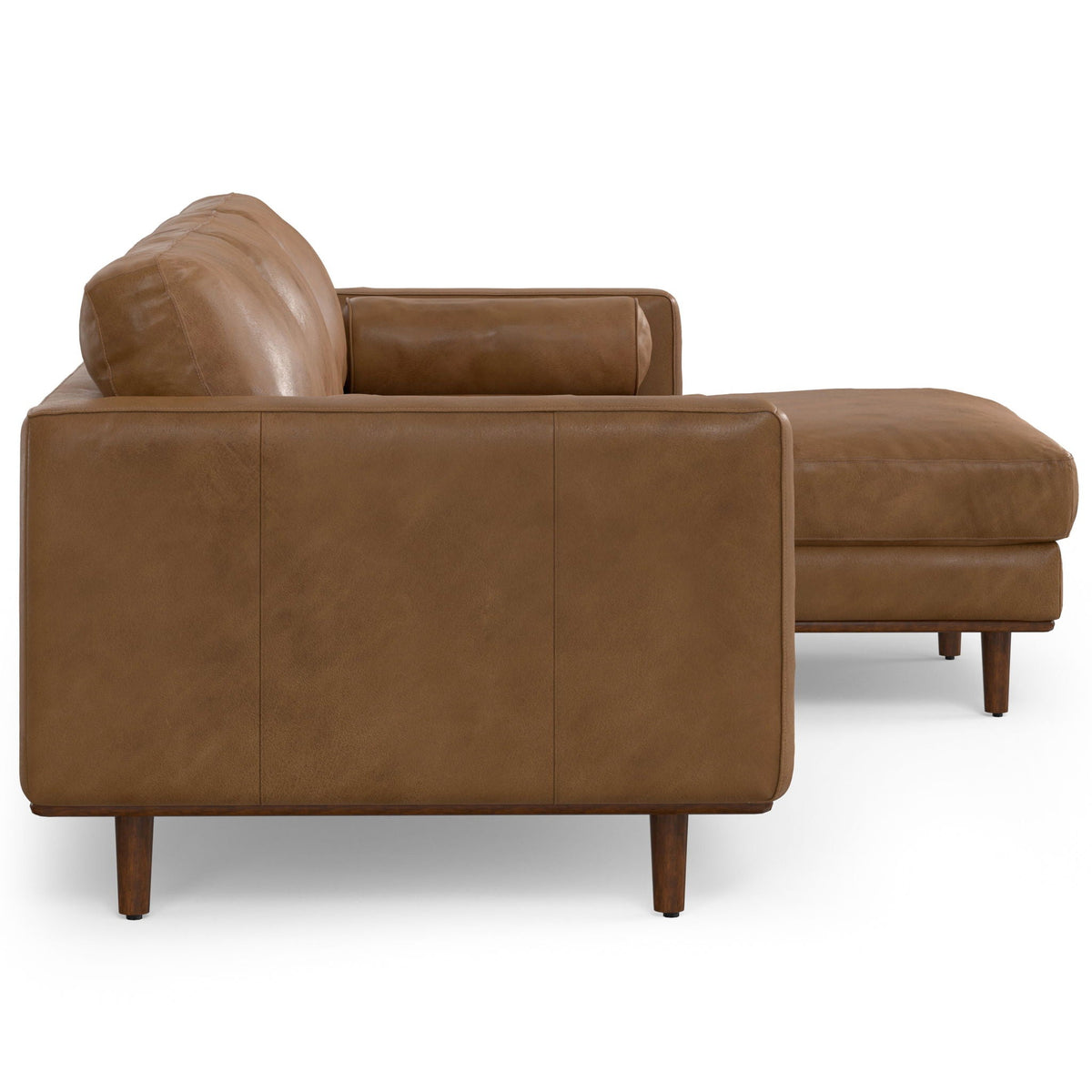 Morrison Upholstered Sectional Sofa with Feather-Filled Cushions – Multiple Colors