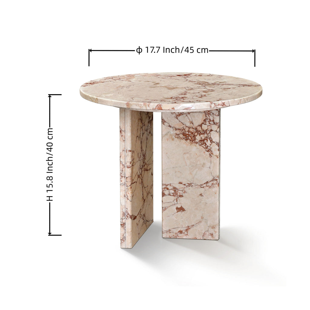 Luxury Coffee Table with Unique Veining - Natural Stone Design