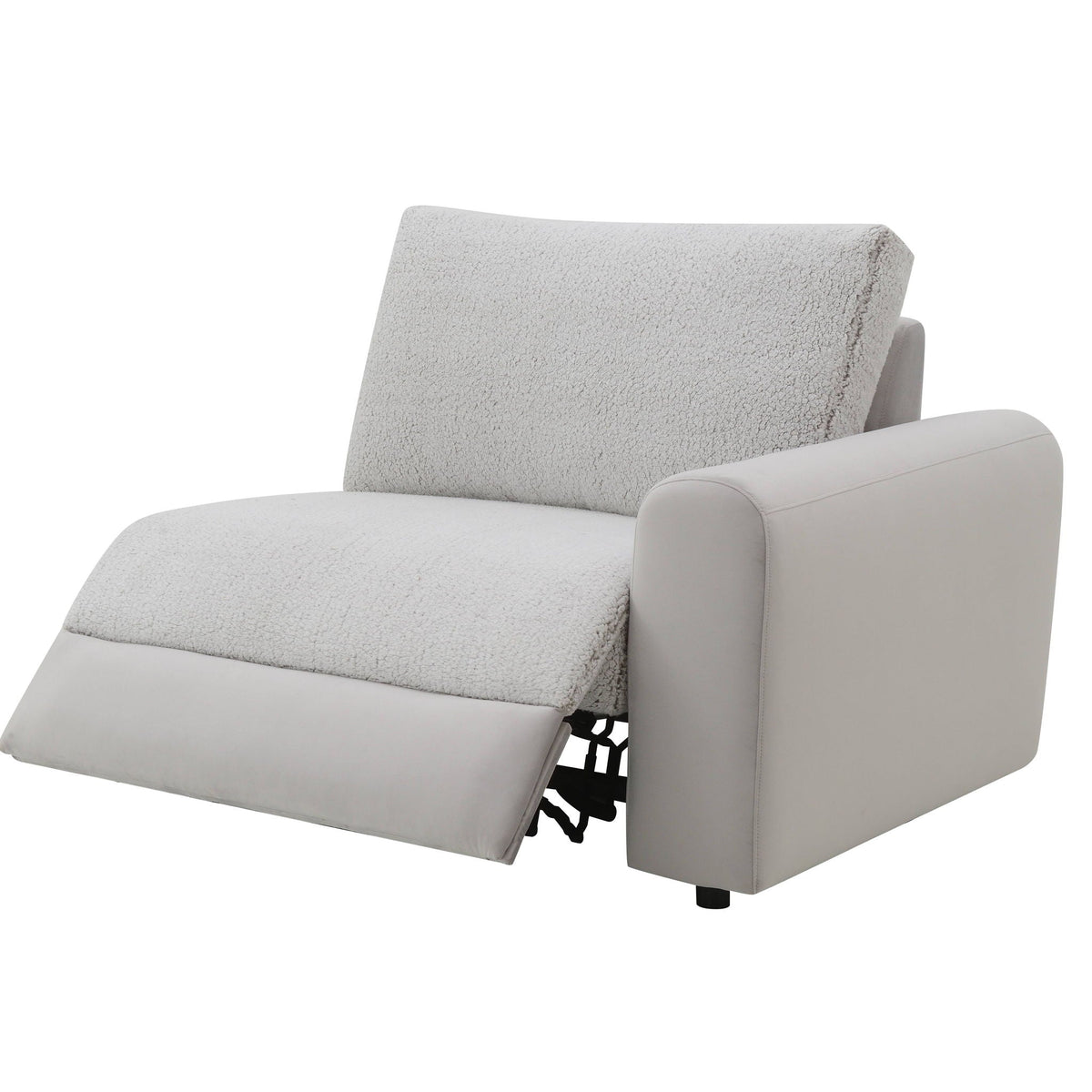 Modular Power Recliner Sectional with Cup Holders and Wireless Charging - Gray