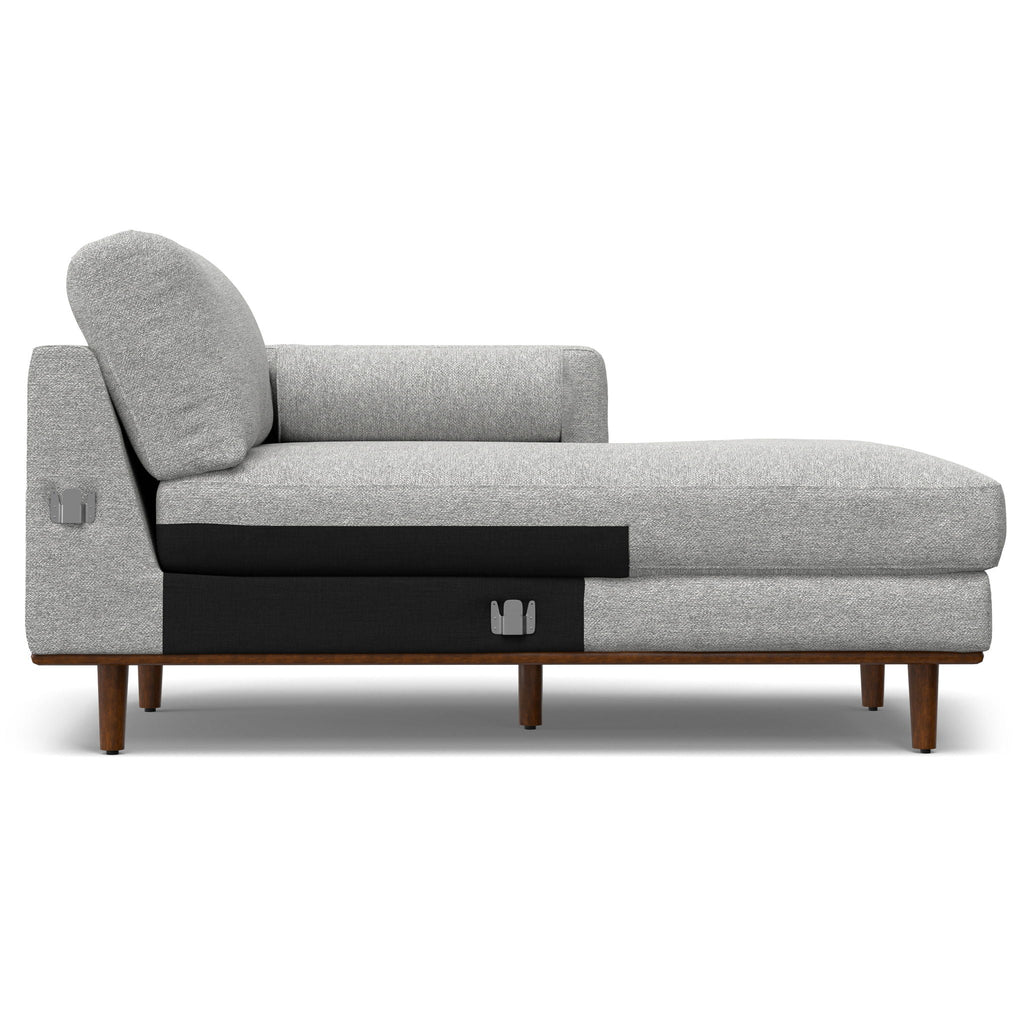Morrison Upholstered Sectional Sofa with Feather-Filled Cushions – Multiple Colors