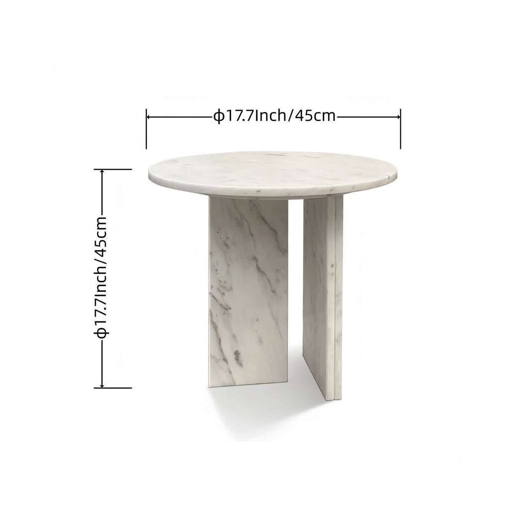 Luxury Coffee Table with Unique Veining - Natural Stone Design