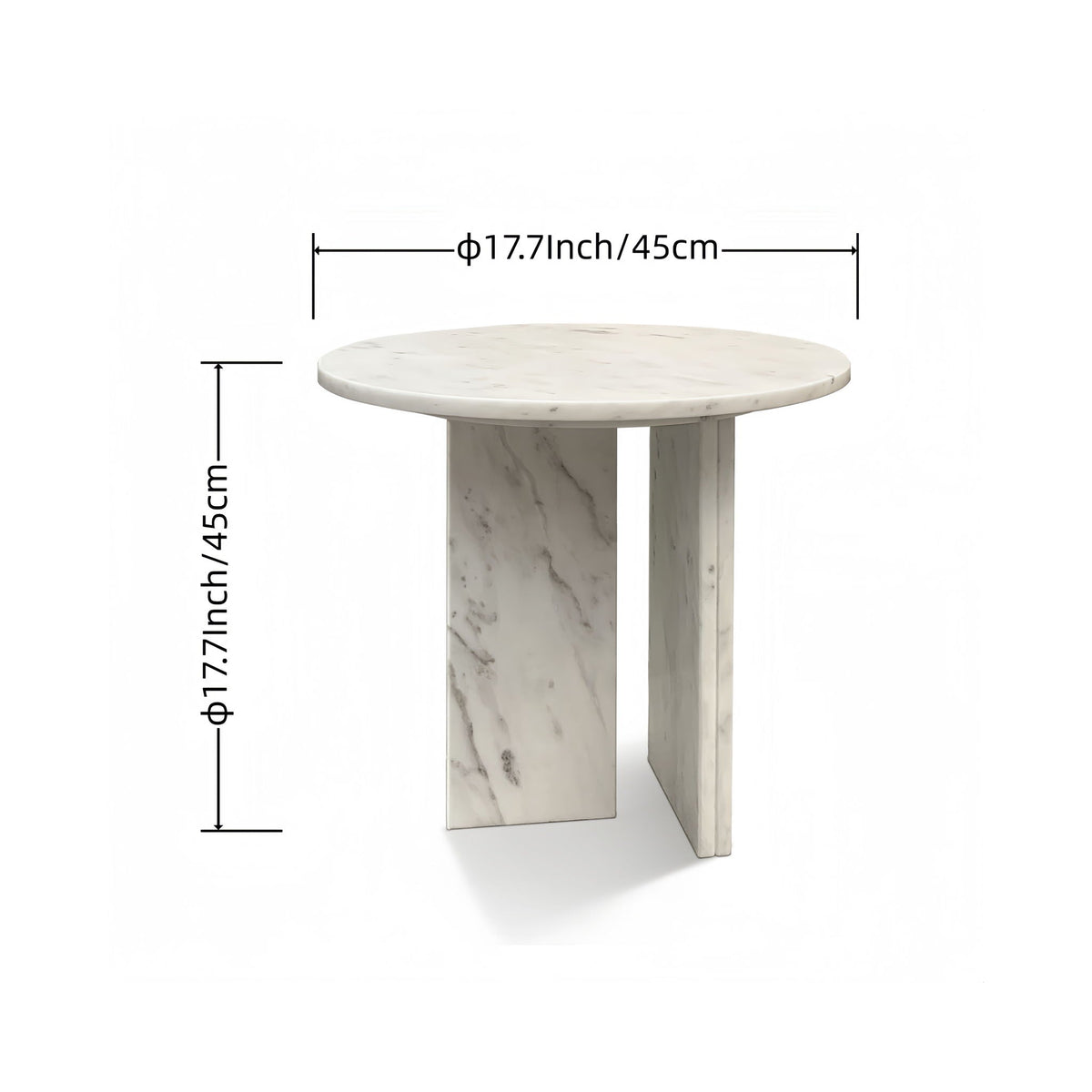 Luxury Coffee Table with Unique Veining - Natural Stone Design