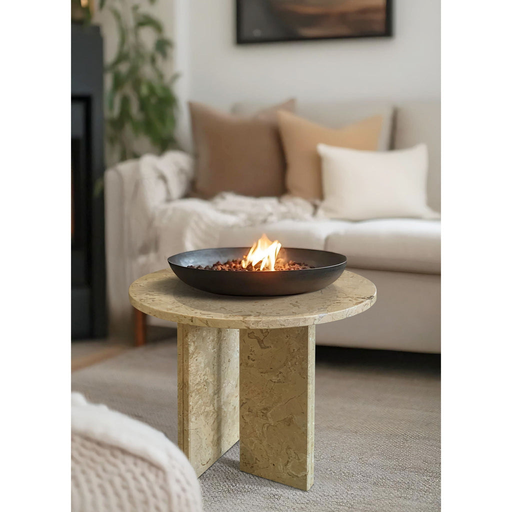 Luxury Coffee Table with Unique Veining - Natural Stone Design