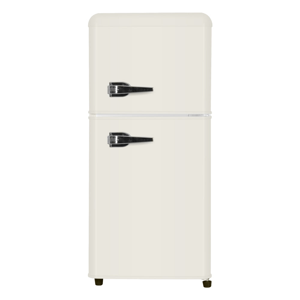 3.5 Cu.Ft Compact Refrigerator Mini Fridge with Freezer - ABS Steel