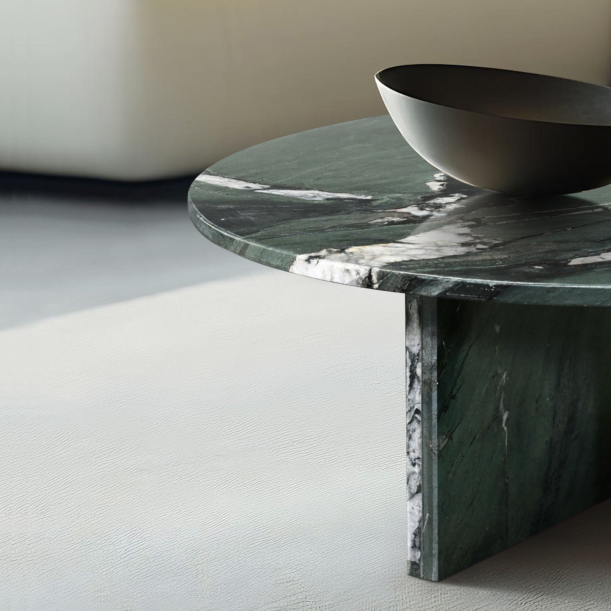 Luxury Coffee Table with Unique Veining - Natural Stone Design
