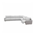 Modular Power Recliner Sectional with Cup Holders and Wireless Charging - Gray