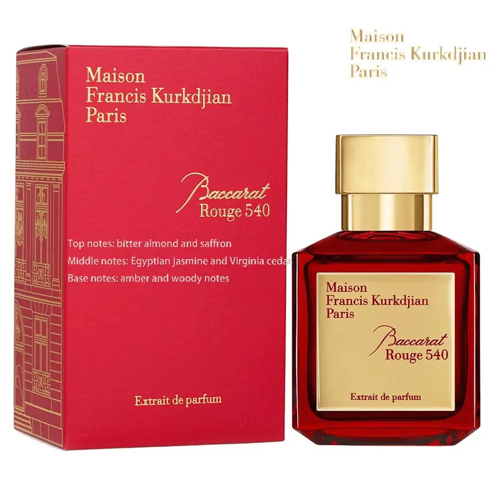 540 Baccarat Red 540 Oriental Floral Unisex Perfume 70ml—A Luxurious, Long-Lasting Fragrance for Men and Women
