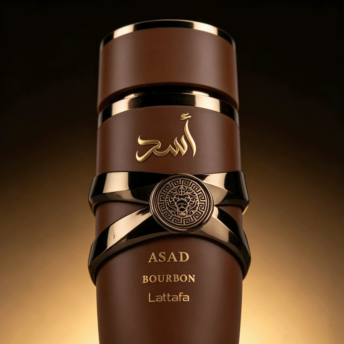 Lattafa Asad Bourbon Men's Eau De Parfum 100ml EDP—Oriental Spicy Scent with Exceptionally Long-Lasting Fragrance, Matte Brown Bottle, Fragrance for Dinners and Evening Gatherings