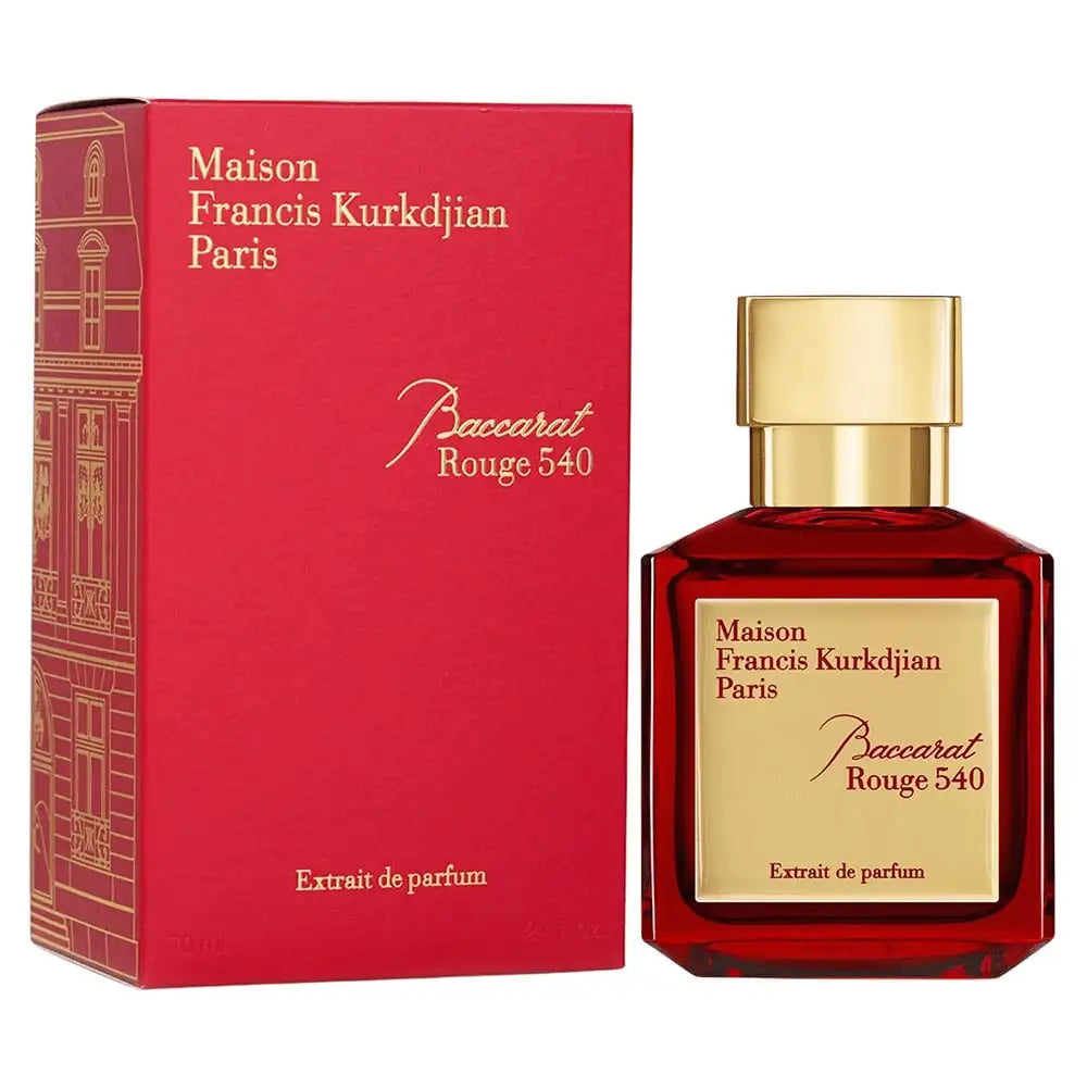 540 Baccarat Red 540 Oriental Floral Unisex Perfume 70ml—A Luxurious, Long-Lasting Fragrance for Men and Women