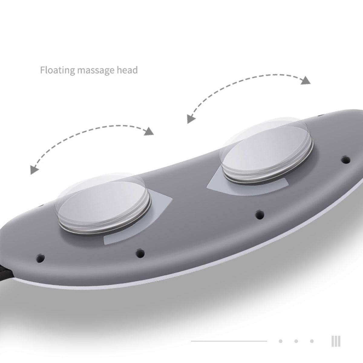 EMS Waist Massager Heating Pad for Back Pain Heat Belly Wrap Belt with 5 Modes Auto Shut Off for Lumbar Abdominal Leg Cramps