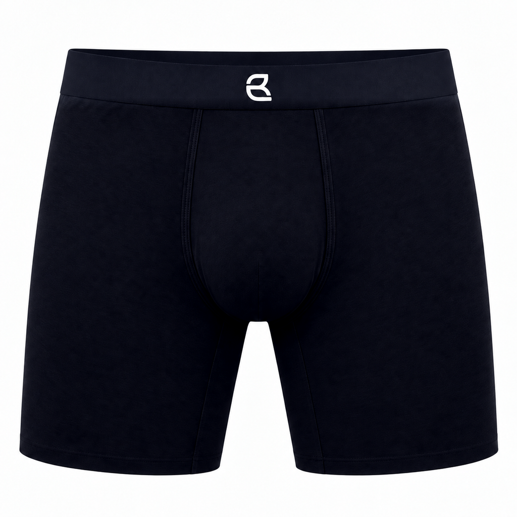 6-Pack Men’s Seamless Anti-Chafe Long Boxer Brief