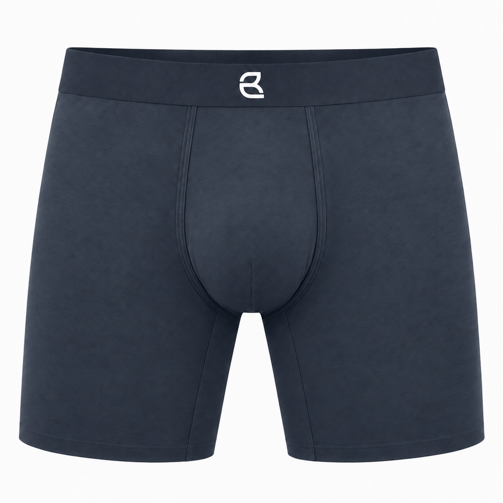 6-Pack Men’s Seamless Anti-Chafe Long Boxer Brief