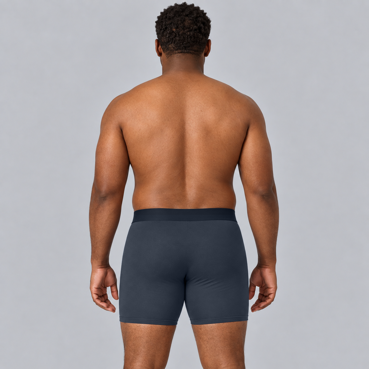 6-Pack Men’s Seamless Anti-Chafe Long Boxer Brief