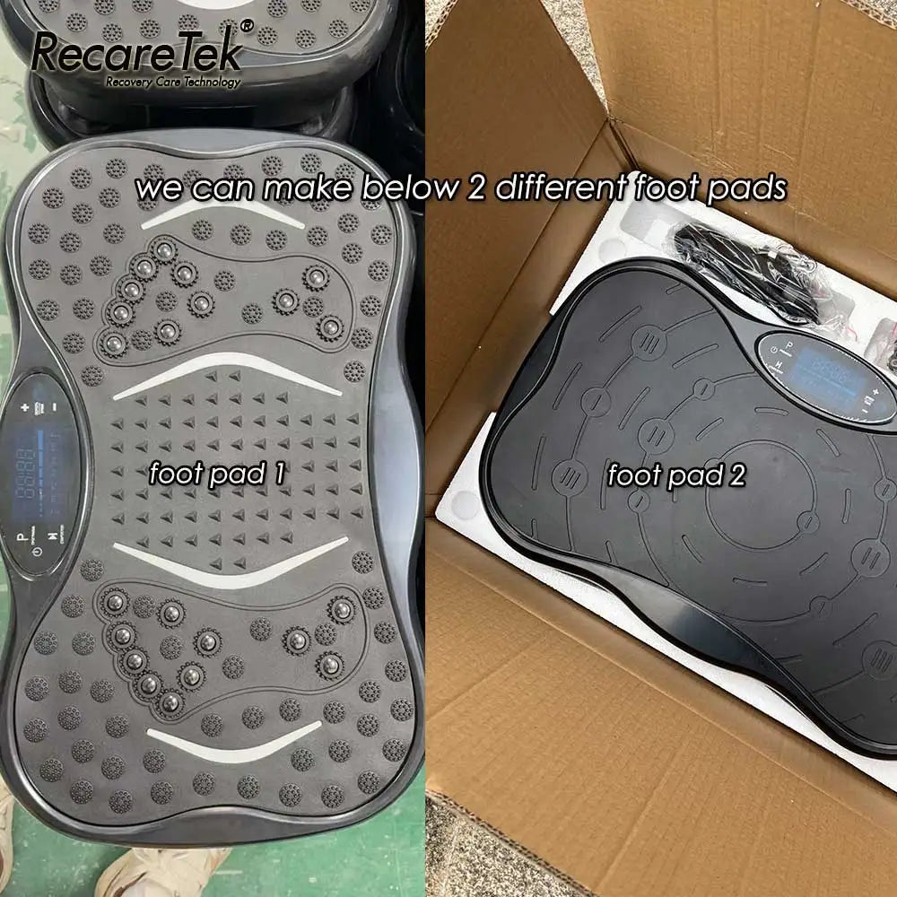 Stomach Fat Vibrator Machine Vibration Plate Exercise Machine Slimming Product for Weight Loss Home Standing Therapy Equipment