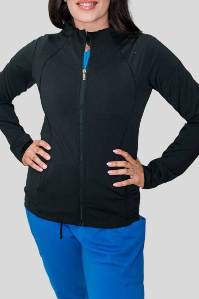 Women's Fitted Scrub Jacket
