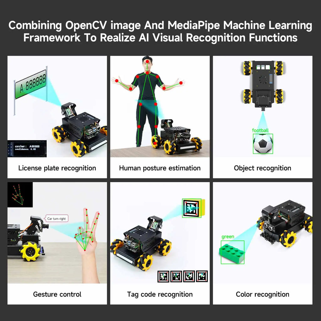 AI Vision Robot Car Kit