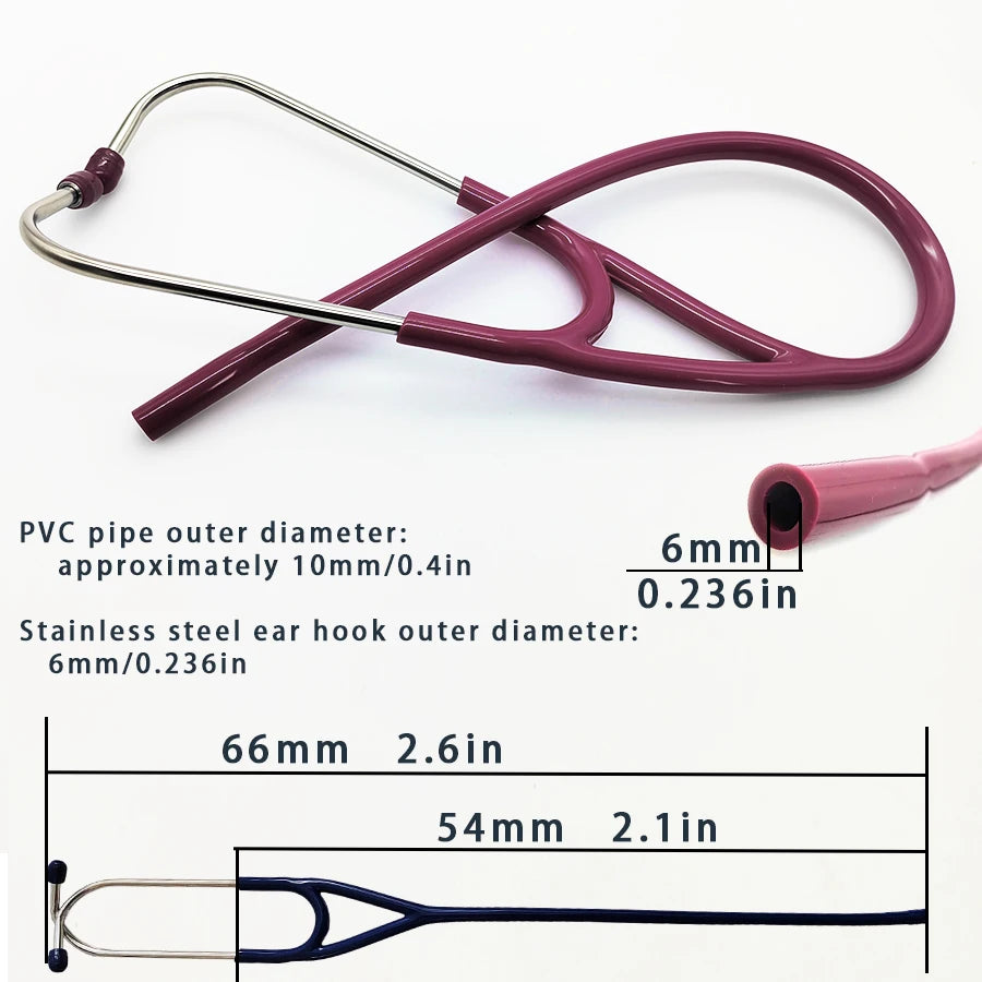 HM-9260 Electronic Stethoscope Accessories Stethoscope Rubber Tube   Electronic  Doctor Digital Stethoscope Accessory Parts
