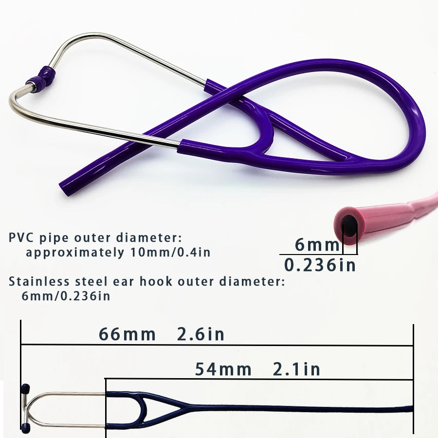 HM-9260 Electronic Stethoscope Accessories Stethoscope Rubber Tube   Electronic  Doctor Digital Stethoscope Accessory Parts