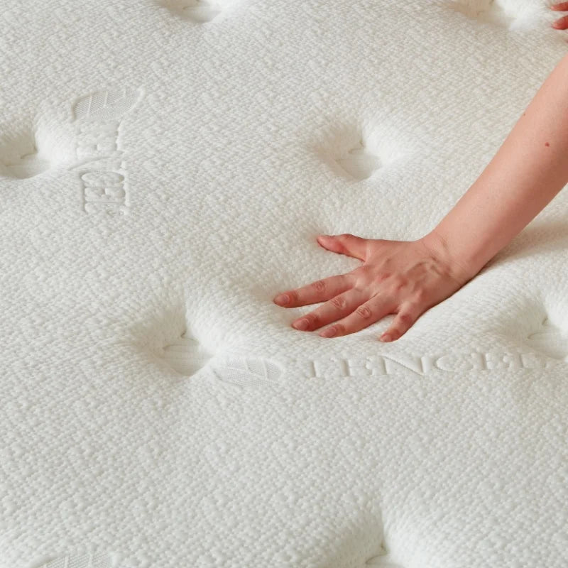 Queen King Full Size Mattress,12 Inch Hybrid Mattress in a Box with Pocket Spring, Medium Firm,Motion Isolation ,Pressure Relief