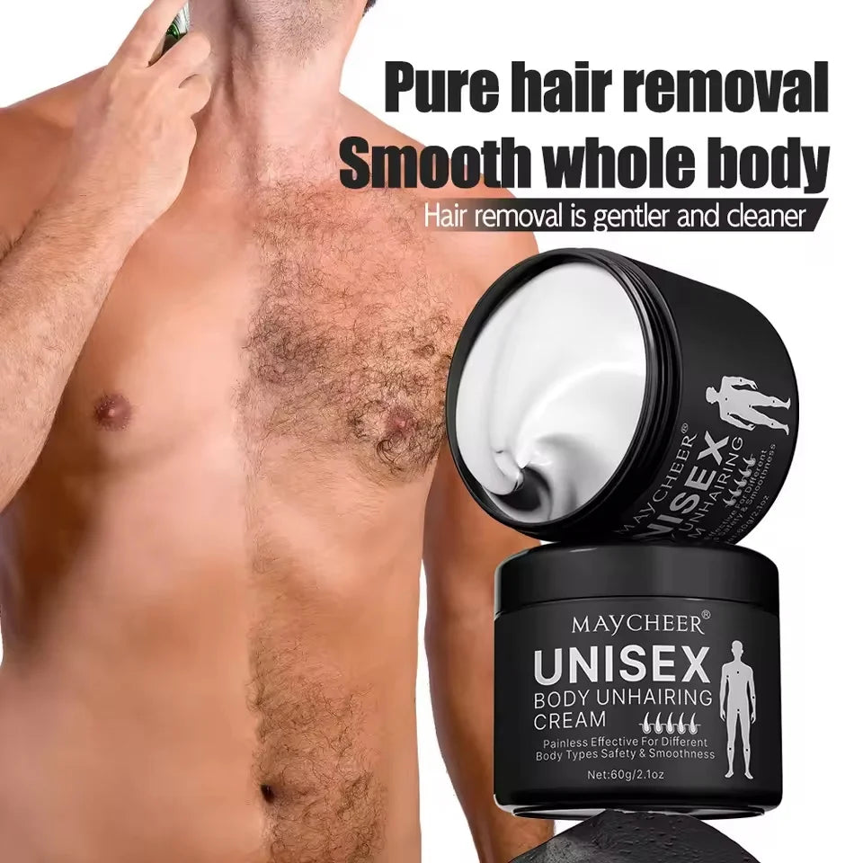 Permanent Hair Removal Cream Hair Growth Inhibitor Face Arm Armpit Leg Intimate Areas Painless Depilatory For Men Women Care