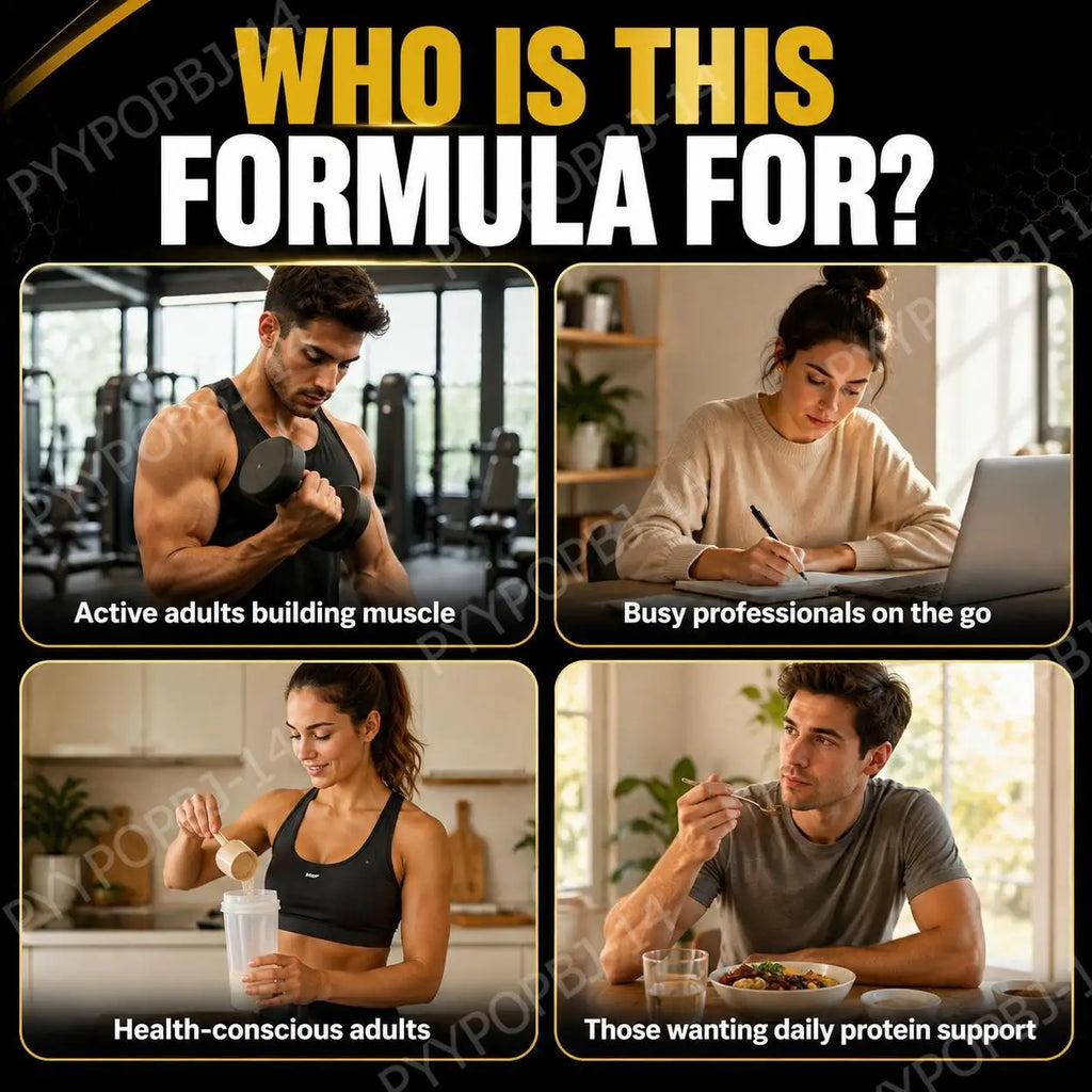 Whey Protein Isolate Powder with High Protein, Whey Protein and Soy Protein Isolate, Food Flavor Per Container, 40 Servings