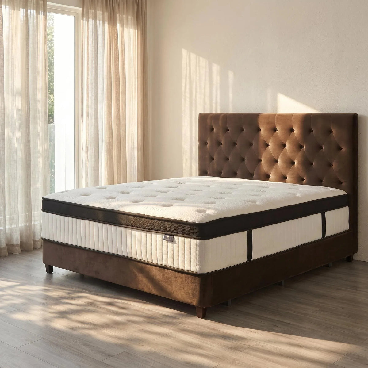 Queen King Full Size Mattress,12 Inch Hybrid Mattress in a Box with Pocket Spring, Medium Firm,Motion Isolation ,Pressure Relief