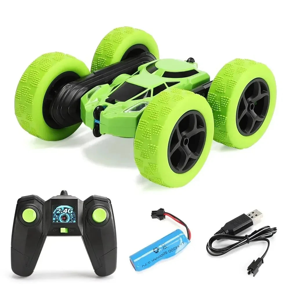 RC Stunt Car Double-Sided Flip 2.4G Remote Control Drift Toy