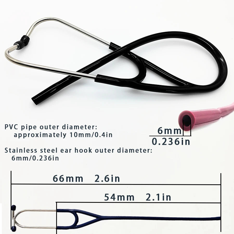 HM-9260 Electronic Stethoscope Accessories Stethoscope Rubber Tube   Electronic  Doctor Digital Stethoscope Accessory Parts