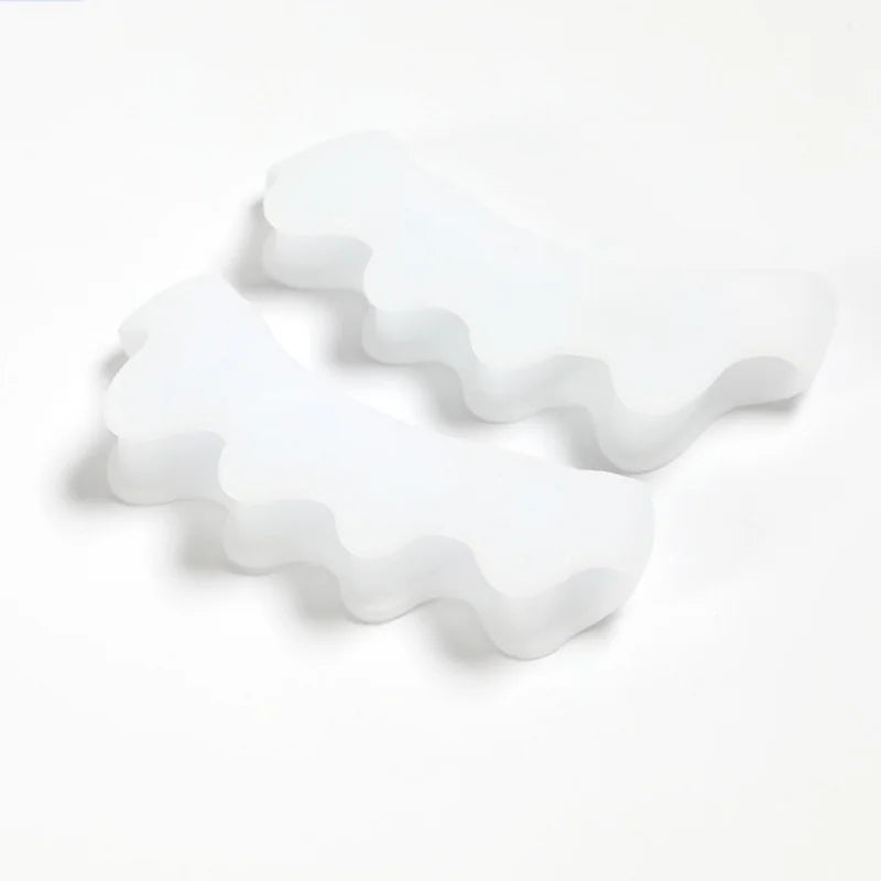 1/3/5pair Silicone Toe Separators Corrector reusable Foot and Bunion Pain Pain to Improve Functional Mobility