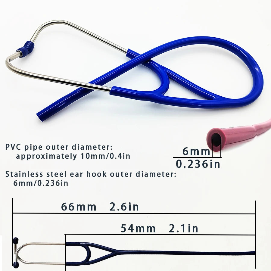 HM-9260 Electronic Stethoscope Accessories Stethoscope Rubber Tube   Electronic  Doctor Digital Stethoscope Accessory Parts
