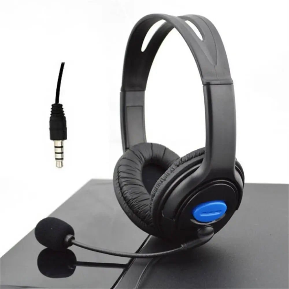 with Microphone Wired Gaming Headset Noise Isolating Over Ear Music Headphones Stereo Deep Bass Gamer Earphone Laptop PC