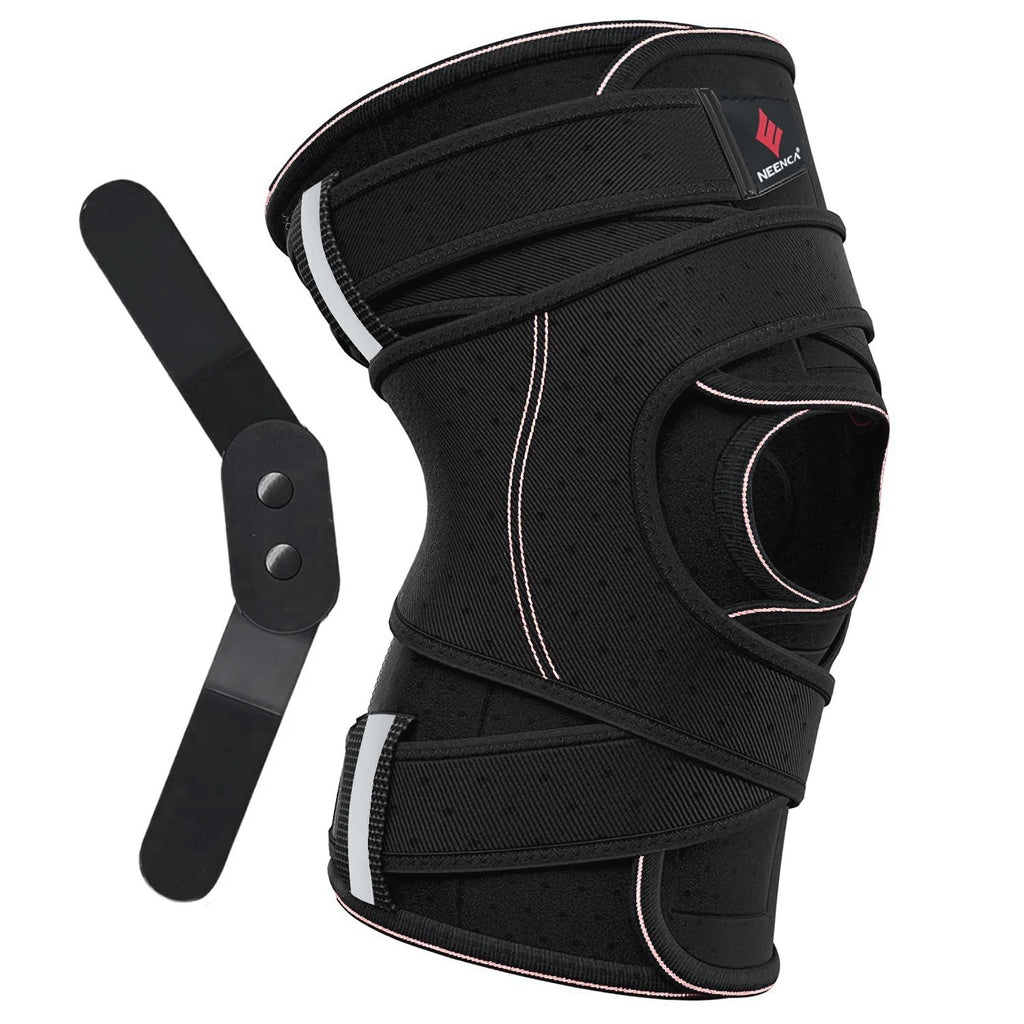 NEENCA Hinged Knee Braces for Knee Pain Women Men Knee Support with Side Stabilizers for Meniscus Tear Arthritis Pain Running
