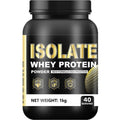 Whey Protein Isolate Powder with High Protein, Whey Protein and Soy Protein Isolate, Food Flavor Per Container, 40 Servings