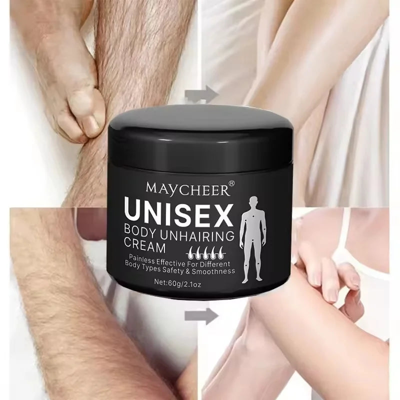Permanent Hair Removal Cream Hair Growth Inhibitor Face Arm Armpit Leg Intimate Areas Painless Depilatory For Men Women Care