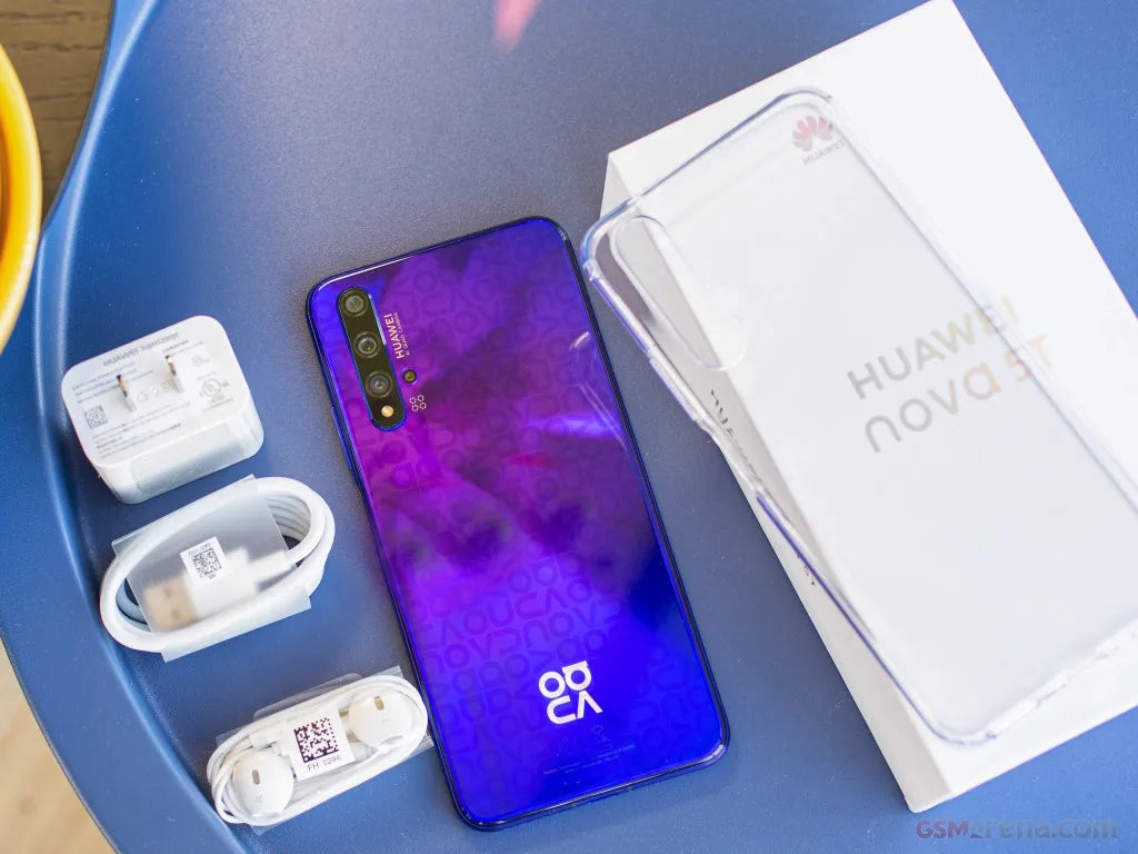 HUAWEI Nova 5T Smartphone Android Google Play Store 48MP Camera 6.26 inch 128GB 256GB ROM Mobile phones 4G Network Cell phone