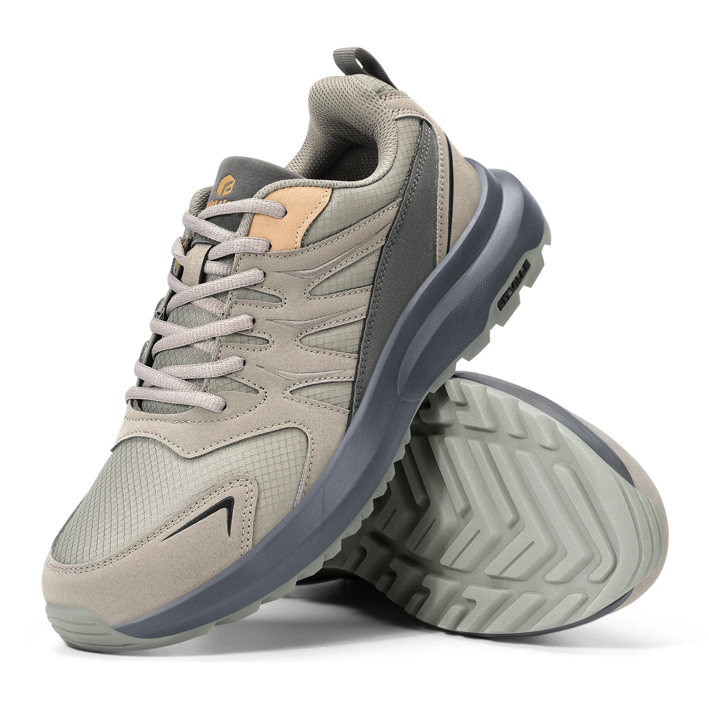 FitVille Men'S Extra Wide Fit Hiking Walking Running Sneakers Wide Toe Box Lightweight Footwear Built-In Arch Support For Flat Feet