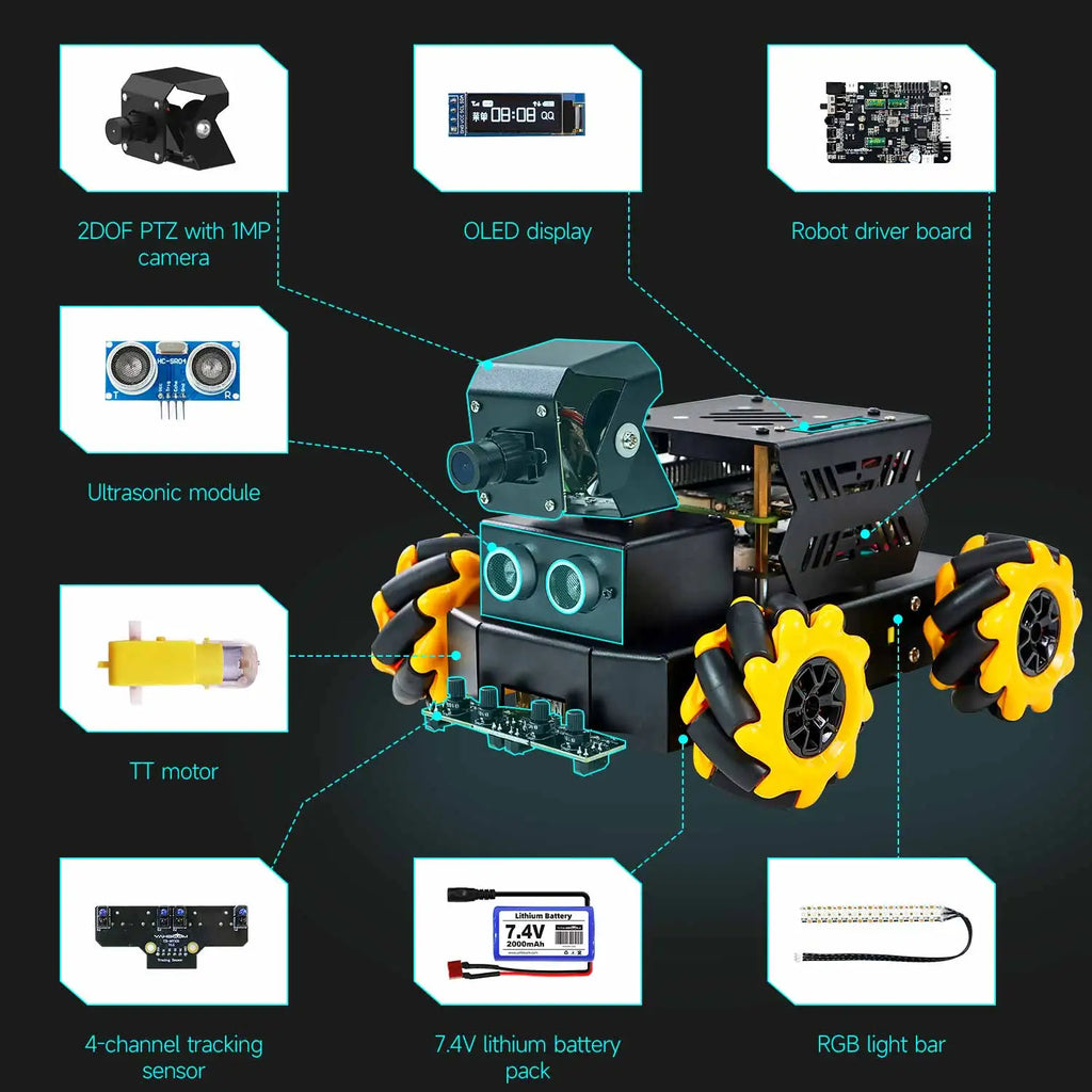AI Vision Robot Car Kit