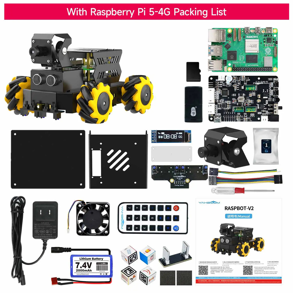 AI Vision Robot Car Kit