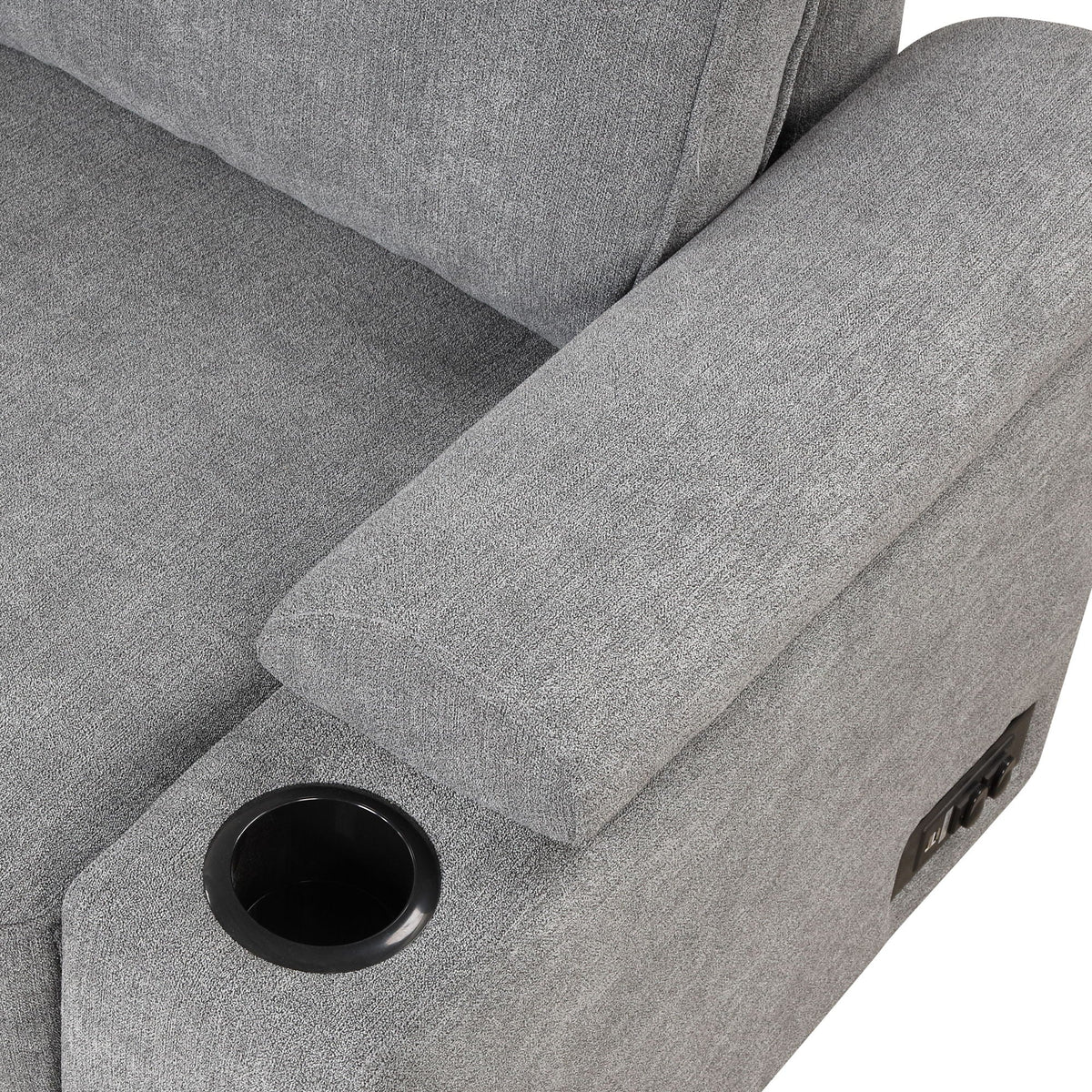 Sleeper Sofa Bed Sectional with Storage Ottoman - Gray, Beige, Green, Black