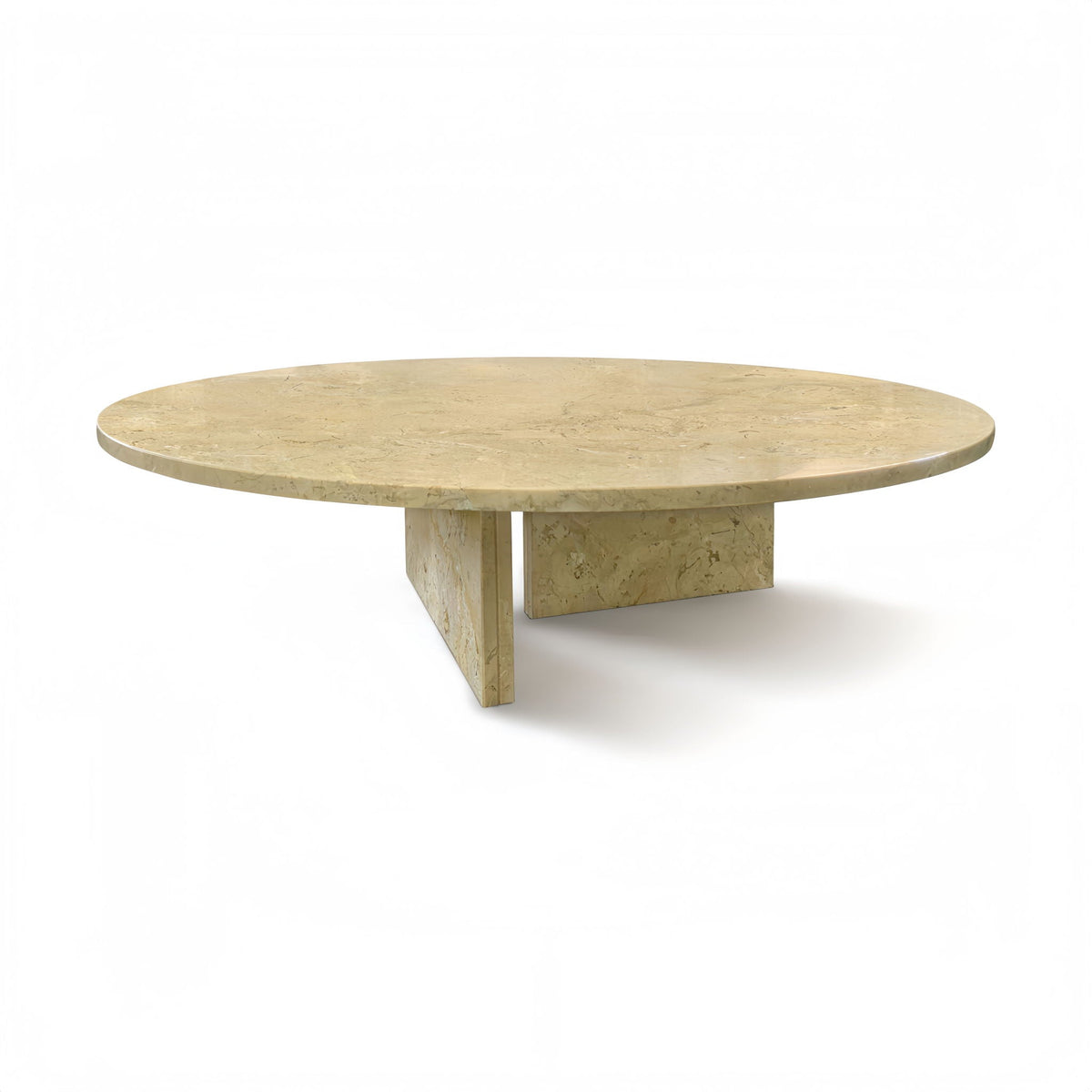 Luxury Coffee Table with Unique Veining - Natural Stone Design