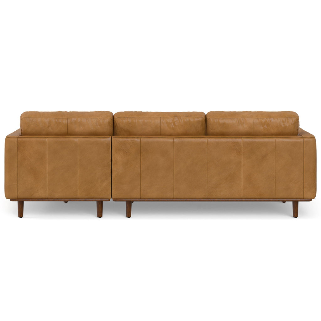 Morrison Upholstered Sectional Sofa with Feather-Filled Cushions – Multiple Colors