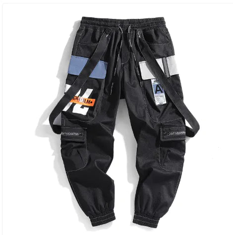 Casual Trousers Overalls For Male Youth Style Multi-pocket Trousers - # BOAA13410020