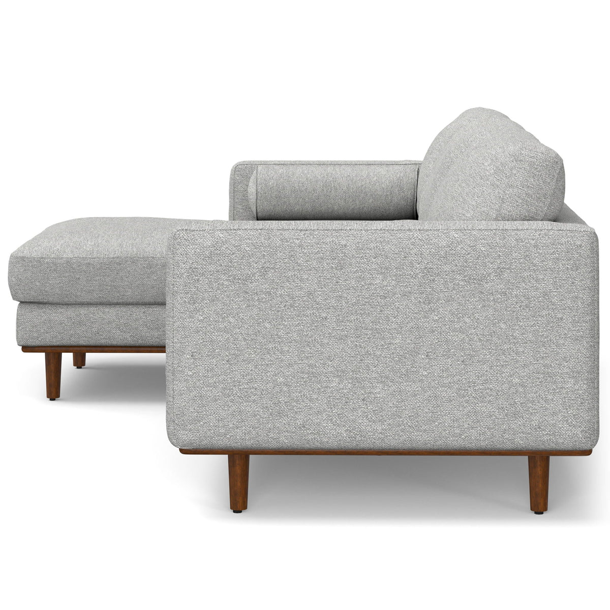 Morrison Upholstered Sectional Sofa with Feather-Filled Cushions – Multiple Colors