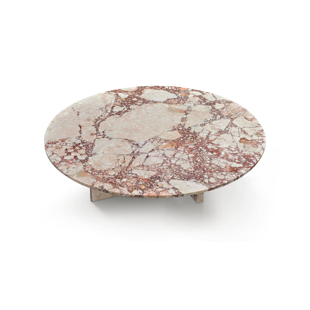 Luxury Coffee Table with Unique Veining - Natural Stone Design
